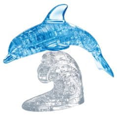 HCM Kinzel 3D Crystal puzzle Skákajúci delfín 95 dielikov