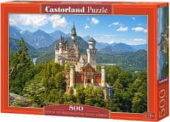Castorland Puzzle Výhľad na zámok Neuschwanstein 500 dielikov