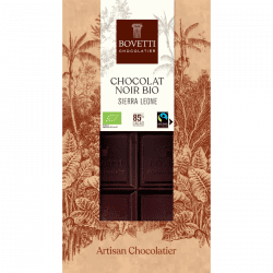 BOVETTI BIO a fair trade horká čokoláda 85% Sierra Leone 100 g