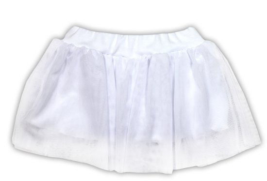 Caretero Detská sukňa, veľ. 104 - biela