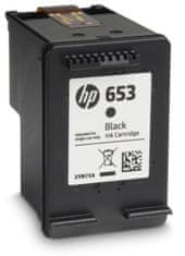 HP 653 čierna - originálna náplň (3YM75AE)