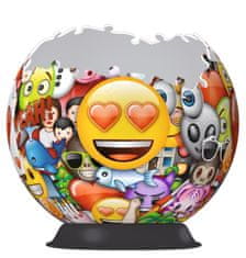 Ravensburger Puzzleball Smajlíci Emoji 72 dielikov