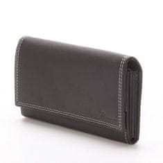 Delami Dámska kožená peňaženka Jill, čierna