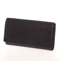 Delami Dámska kožená peňaženka Rita, čierna