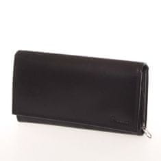 Delami Dámska kožená peňaženka Angela, čierna