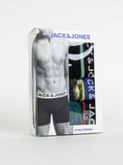 Jack&Jones Sada troch boxeriek v modrej a čiernej farbe Jack & Jones Flower M