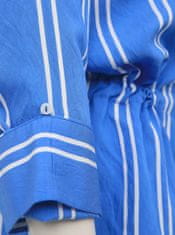 Tom Tailor Modrá dámska pruhovaná košeľa Tom Tailor Denim XL