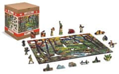 Wooden city Drevené puzzle Chata v lese 2v1, 200 dielikov EKO