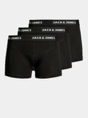 Jack&Jones Sada troch čiernych boxeriek Jack & Jones Anthony XXL