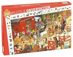 Djeco Puzzle Observation: Kone 200 dielikov