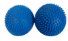  Balančná podložka šošovka ježko 16 cm modrá-masáž chodidiel 2 ks