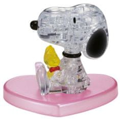 HCM Kinzel 3D Crystal puzzle Zamilovaný Snoopy 34 dielikov