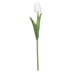 Autronic Umelá kvetina, tulipán biely 1 ks