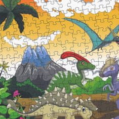 Rappa Puzzle dinosaury 208 ks, 90x64 cm
