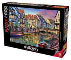 AnaTolian Puzzle Colmarský kanál 2000 dielikov