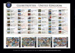EuroGraphics Puzzle Svetobežník - Veľká Británia 1000 dielikov