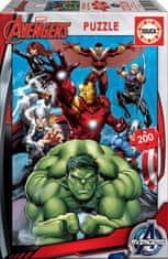 EDUCA Puzzle Avengers - Zjednotenie 200 dielikov