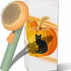 Netscroll Kefa pre domáce zvieratá s tlačidlom pre jednoduché očistenie, PumpkinComb