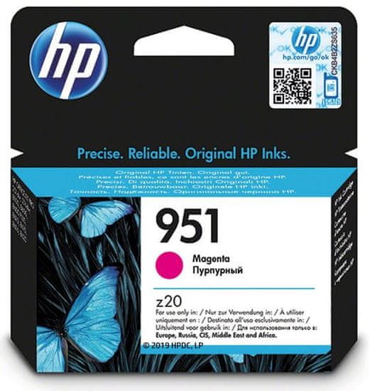 HP 951 purpurová - originálna náplň (CN051AE)
