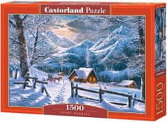 Castorland Puzzle Snehobiele ráno 1500 dielikov