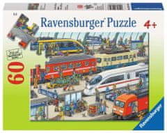 Ravensburger Puzzle Železničná stanica 60 dielikov