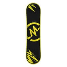 Master snow skate Sky Board - čierno-žltý
