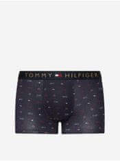 Tommy Hilfiger Sada modrých pánskych vzorovaných boxeriek a ponožiek Tommy Hilfiger S