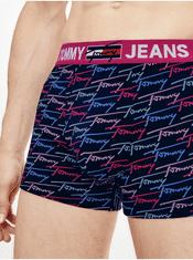 Tommy Hilfiger Tmavomodré pánske vzorované boxerky Tommy Hilfiger Underwear M