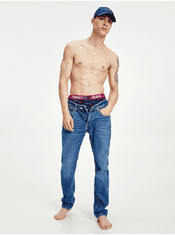 Tommy Hilfiger Tmavomodré pánske vzorované boxerky Tommy Hilfiger Underwear M