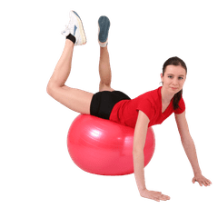 Unison  Gymnastická relaxačná lopta gym ball 85 cm červená