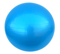 Unison Gymnastická relaxačná lopta gym ball 55 cm modrá