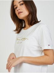 Tommy Hilfiger Biele dámske tričko Tommy Hilfiger XS