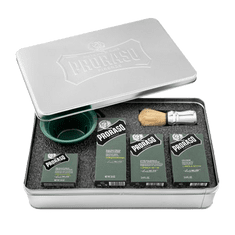Proraso Kompletna sada na holenie Proraso Shaving metal kit Cypress Vetiver