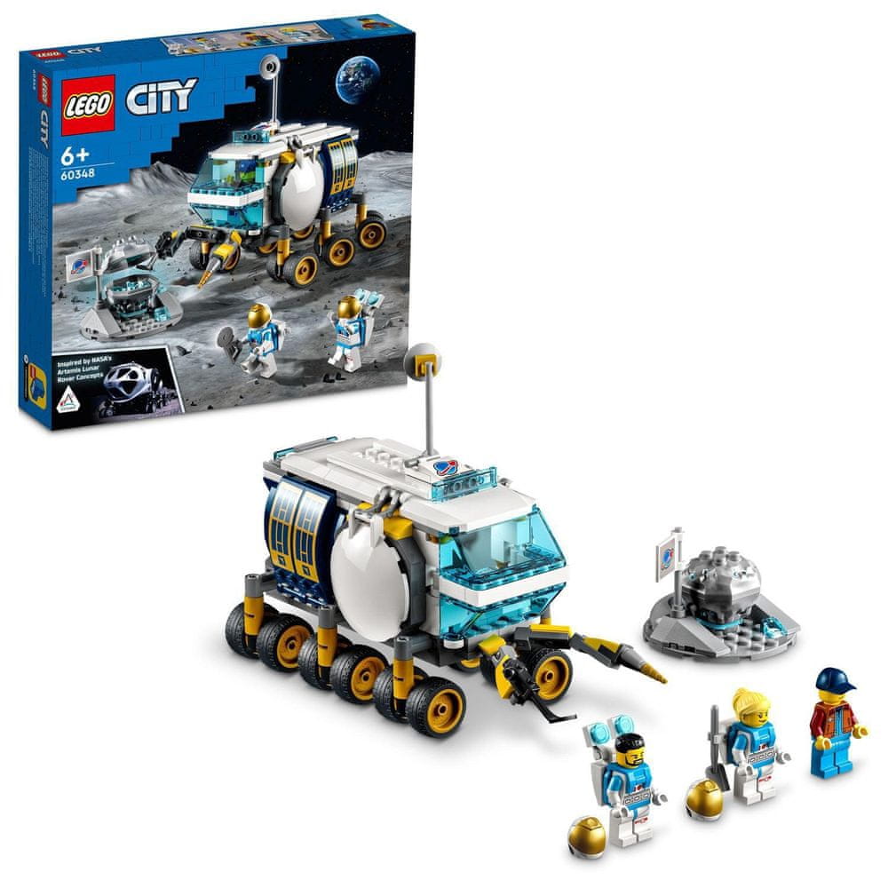 LEGO City 60348 Lunárne prieskumné vozidlo