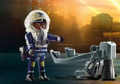 Playmobil City Action 70782 Policajný Jetpack: Zatknutie zlodeja umenia