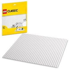 LEGO Classic 11026 Biela podložka na stavanie