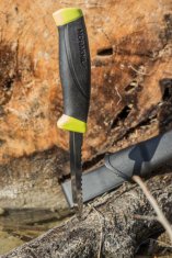 Morakniv Nôž s pevnou čepeľou Knife Fishing Comfort Scaler 098 - Stainless Steel - čierny (NZ-S98-SS-01)