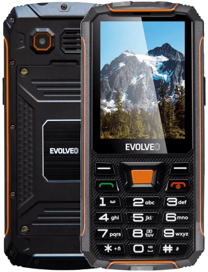 Evolveo StrongPhone Z5, vodotesný odolný telefón