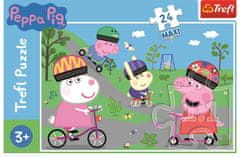 Trefl Peppa Pig Puzzle: Active Day MAXI 24 dielikov