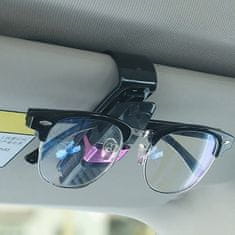 Netscroll Karbónový držiak na okuliare a iné predmety v automobile, CarbonGrab