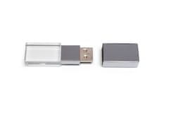 CTRL+C SADA USB KRYSTAL strieborný v bielej krabičke FOTOALBUM s magnetom, 64 GB, USB 2.0