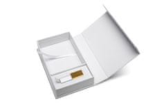CTRL+C SADA USB KRYSTAL zlatý v bielej krabičke FOTOALBUM s magnetom, 64 GB, USB 2.0
