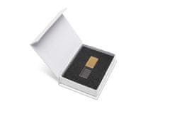 CTRL+C SADA USB KRYSTAL zlatý v bielej krabičke s magnetom, 32 GB, USB 3.0 / 3.1