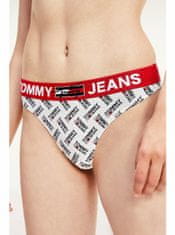 Tommy Hilfiger Červeno-biele vzorované tangá Tommy Hilfiger Underwear XL