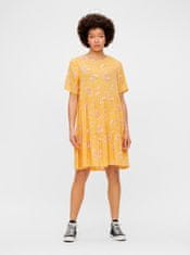 Pieces Letné a plážové šaty pre ženy Pieces - žltá XS
