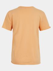 ONLY Oranžové tričko s nápisom ONLY Fruity XS