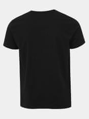 Tommy Hilfiger Súprava troch pánskych čiernych tričiek s véčkovým výstrihom Tommy Hilfiger L