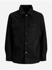 Jack&Jones Čierna košeľová bunda Jack & Jones Ollie S