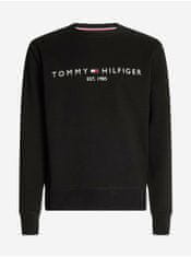 Tommy Hilfiger Čierna pánska mikina Tommy Hilfiger Tommy Logo XXL