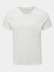 Tommy Hilfiger Kolekcia troch pánskych bielych tričiek do V Tommy Hilfiger XL